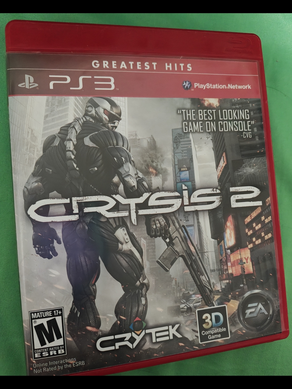 Crysis 2 for PS3 (CIB)